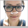 A perfect fit of the white Sinus Cones size medium