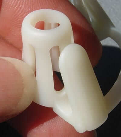 Close-up photo of Sinus Cones - White