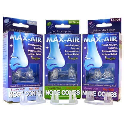 Max-Air Nose Cones Small Medium Large Sizes