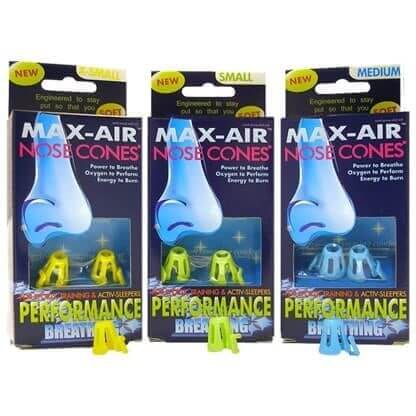 Max-Air Nose Cones Sports Performance Breathing Packaged product
