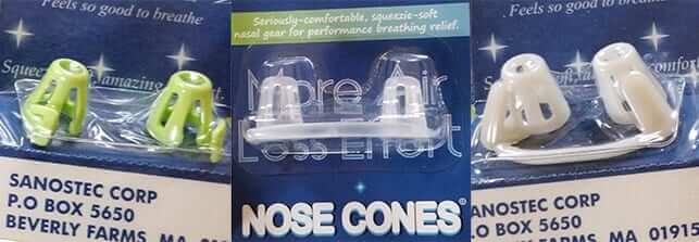 Max-Air Nose Cones | Sinus Cones are securely packaged for your safety